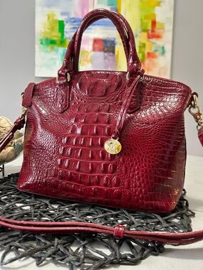 Brahmin Duxbury Melbourne Leather Satchel